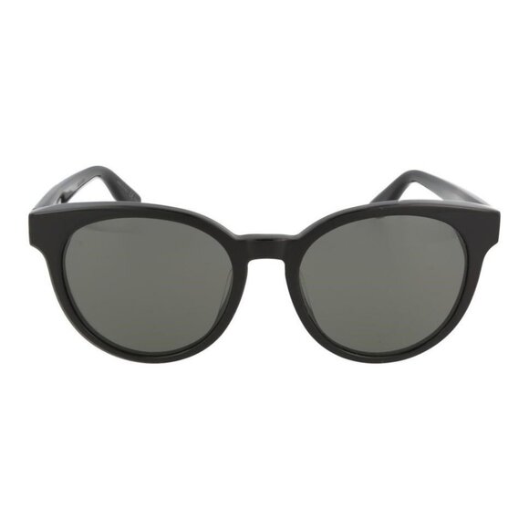 Saint Laurent Unisex Round/Oval Shiny Black Fashion Designer Eyewear - Picture 2 of 4